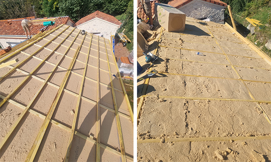 Isolation de toiture par l’extérieur