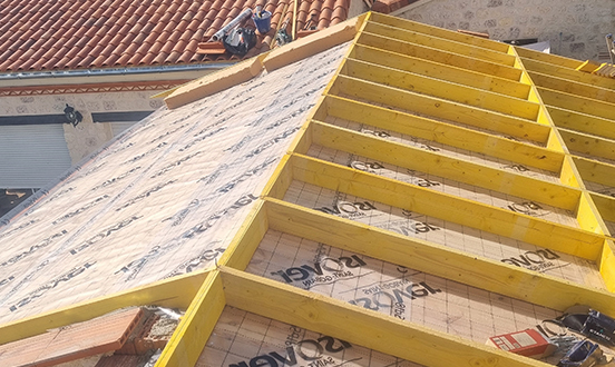 Isolation de toiture par l’extérieur